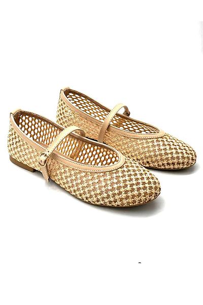 KİNDEP Kindep Mesh Daily Women's Ballerina Flats Ten