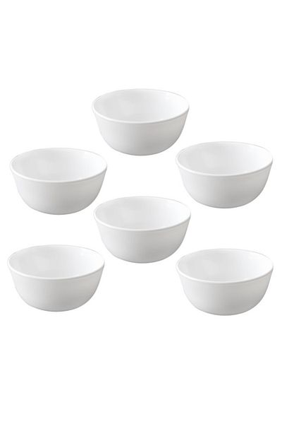 Bormioli Rocco Set of 6 opal bowls 11cm BORMIOLI ROCCO TOLEDO series