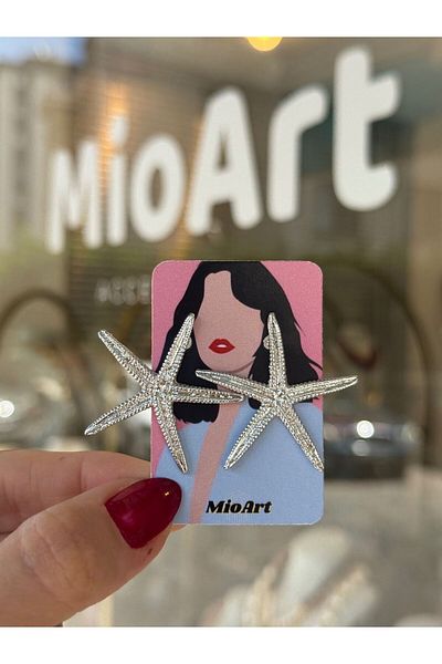 MioArt Starfish Stylish Earrings