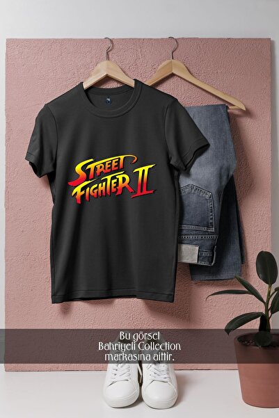 Bahriyeli Collection Oversize Street Fighter Ii- the World Warrior Designed U...
