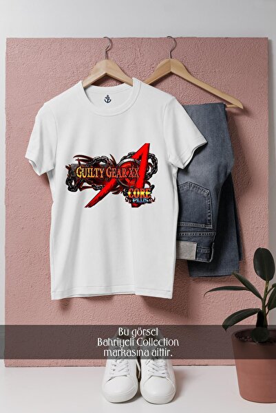 Bahriyeli Collection Oversize Guilty Gear Xx Core Plus Design Unisex T-Shirt