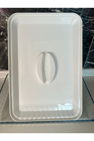 Righton Luxury Patterned Plastic Rectangular Pyrex Cover