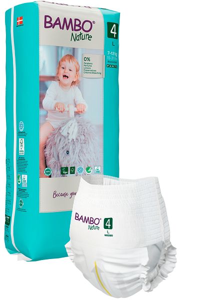 Bambo Nature Bambo Nature Pants, No. 4, 7-12 kg, 40 pieces
