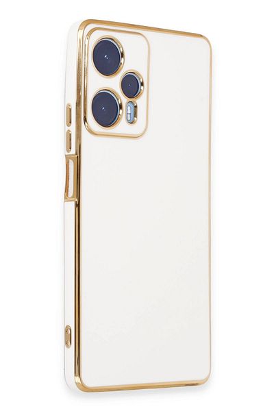 NewFace غلاف هاتف Xiaomi Poco F5 من السيليكون - أبيض ZRNET