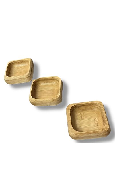 CEPHOME Bambuluserisi6 Cookie Plate Set of 3