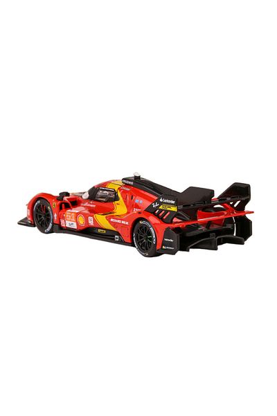 BBURAGO Ferrari 499P No.51 winner 24h LeMans 2023, rosu, Bburago 1/43