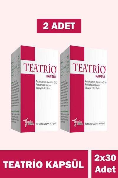 Seddar Collection Teatrio 30 Capsules 2 Pieces