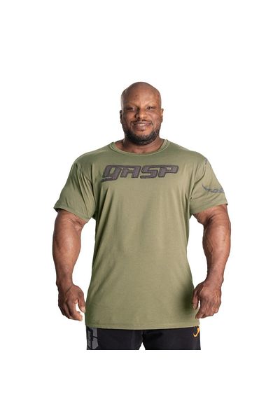 GASP Pro Logo Tea Μαύρο Πορτοκαλί Bodybuilding