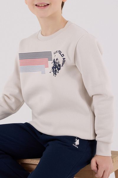 U.S. Polo Assn. Αδειτωμένο σετ φόρμας για αγόρια κάτω από 2 τεμάχια