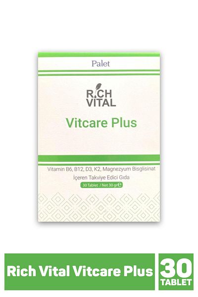 Seddar Collection Rich Vital Vitcare Plus 30 Tablets