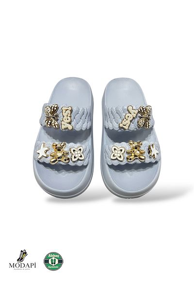 Sonimix Orthopedic High Scale Eva Hospital Cook Open Front Stone Slippers