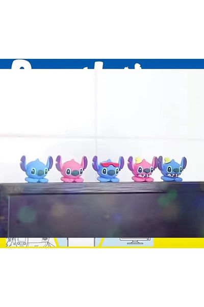 seyuse Stitch Sonny Angel Hippers Harvest Adhesive Phone Laptop Tablet Accessory