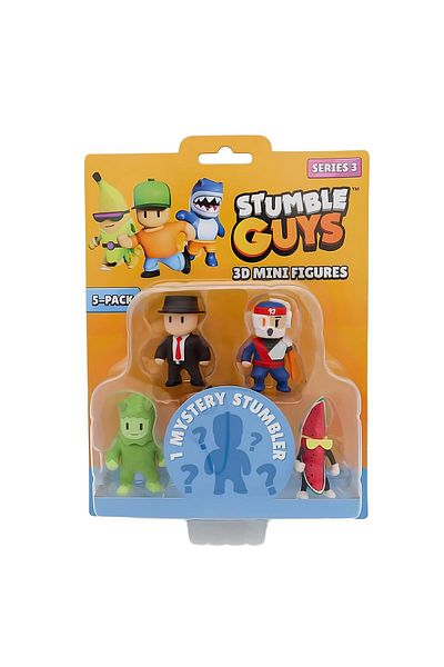 Stumble Guys Set of 5 Mini Figures 3 S3 40025