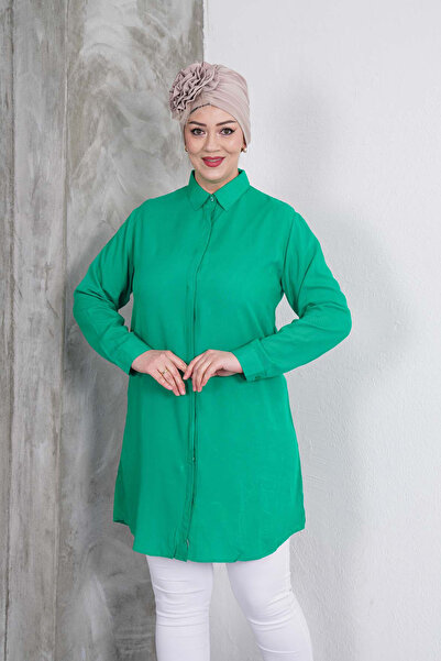 Polologin Butik قميص أخضر زمردي