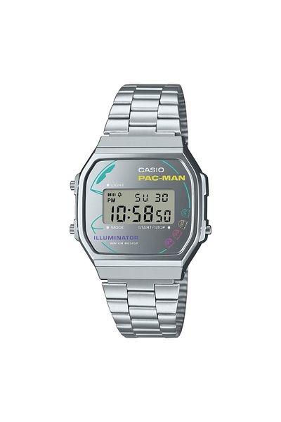 Casio VINTAGE UNISEX PAC-MAN COLLABORATION MODEL A 168 WEPC-7 ADR