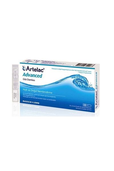 ARTELAC ADVANCED Sunni Eye Drop 30 Vials 0.5 ml Advanced