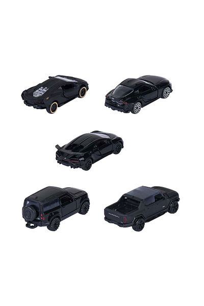 Majorette Black Edition Die-Cast 5-Pcs Giftpack