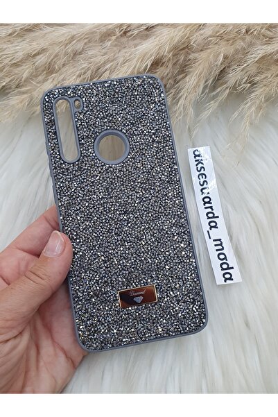 ZB Aksesuarda Moda XİAOMİ REDMİ NOTE 8 Uyumlu Lüks Swrovski Taşlı Kılıf
