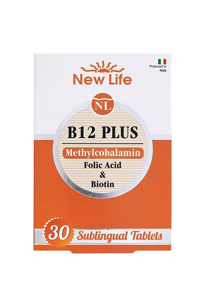 Seddar Collection New Life B12 Plus Methylcobalamin 30 Tablets