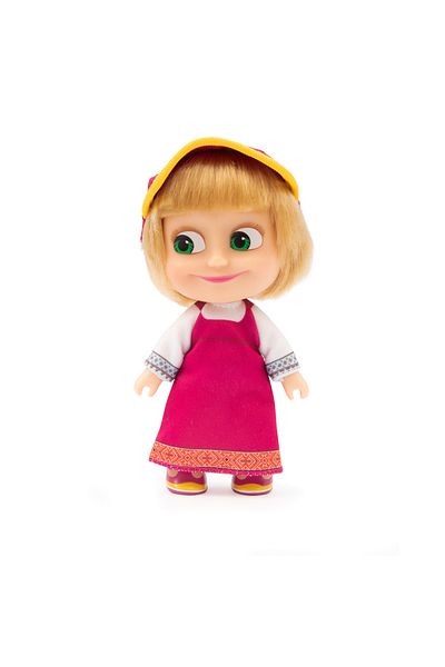 Maşa ve Koca Ayı Masha & the Bear S3 Masha 12 cm in Camping Clothes