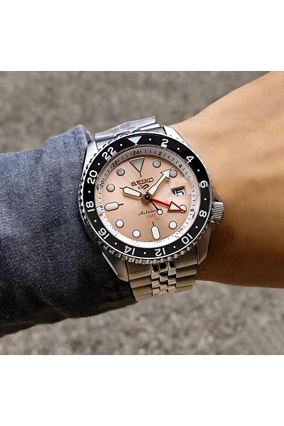 Seiko 5 Sports Automatic Gmt Ssk043K Men's Wristwatch Ssk043K1