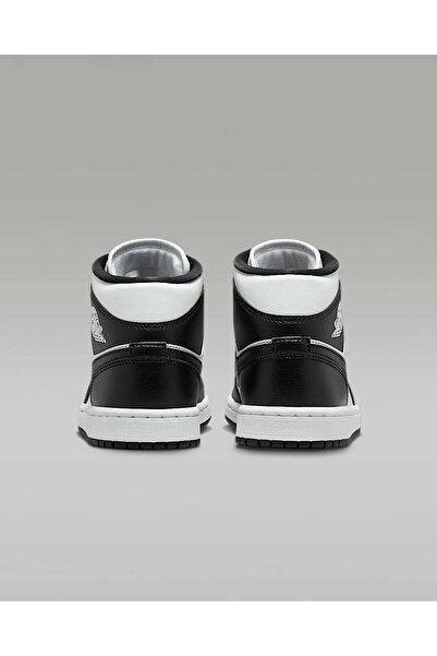 Nike Air Jordan 1 Mid Erkek Sneaker Bilekli Spor Ayakkabı (Blue Sport )