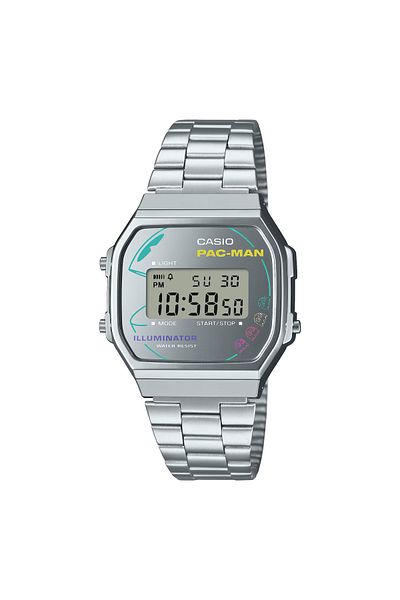 Casio VINTAGE UNISEX PAC-MAN COLLABORATION MODEL A 168 WEPC-7 ADR