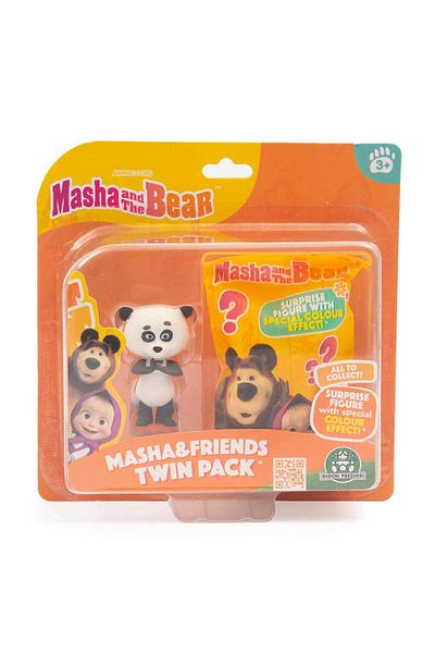 Maşa ve Koca Ayı Masha and the Bear 2-Piece Figure Pack Panda