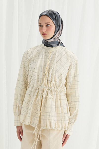 cs camellia scarf Eșarfă moale cu model Lotus - Gri rece