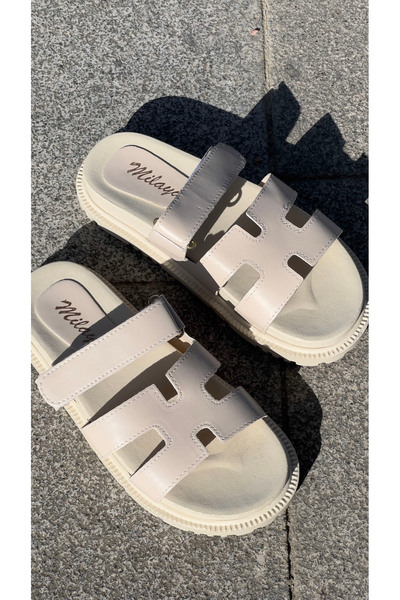 MİLAYA SHOES Vi̇va Summer Women's Slippers