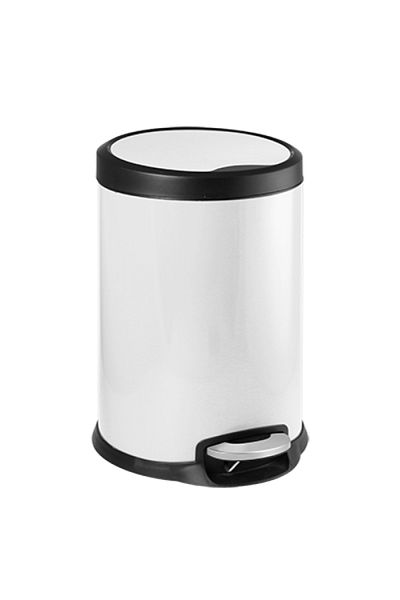Raki Pedal bin FANTASY 12L white