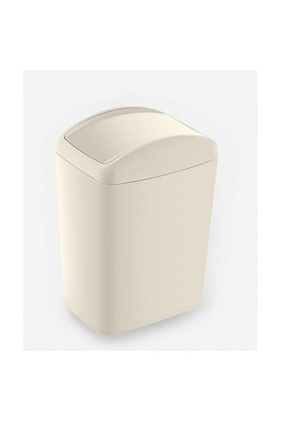 Raki Trash can with hinged lid RAKI LATTE 20l, 21x30xh42 cm