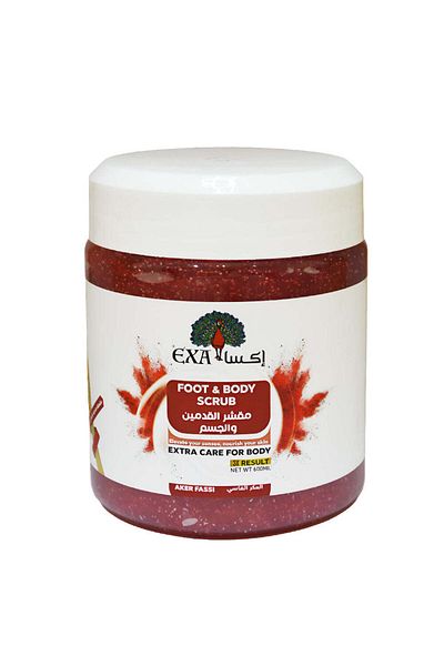 EXA Exa Foot and Body Scrub with Fassi Aker Extract 600ml