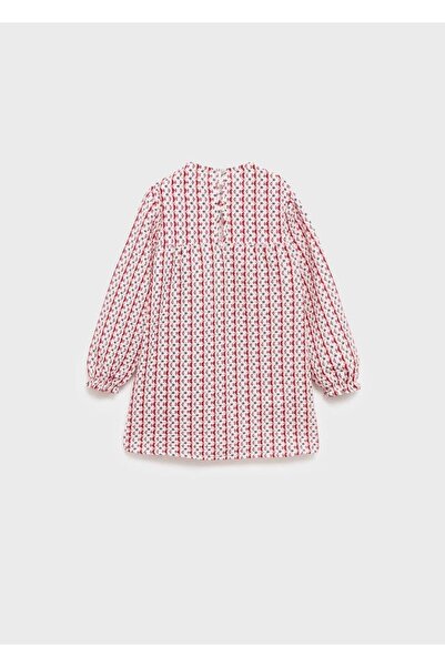 MANGO Baby Desenli kısa elbise