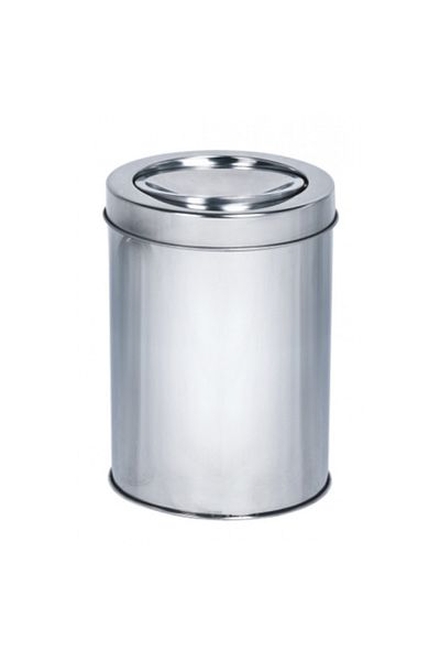Raki Stainless steel trash can with hinged lid RAKI ICIKALA 5L