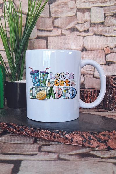 giftkonsept Lets Get Loaded Printed Gift Mug