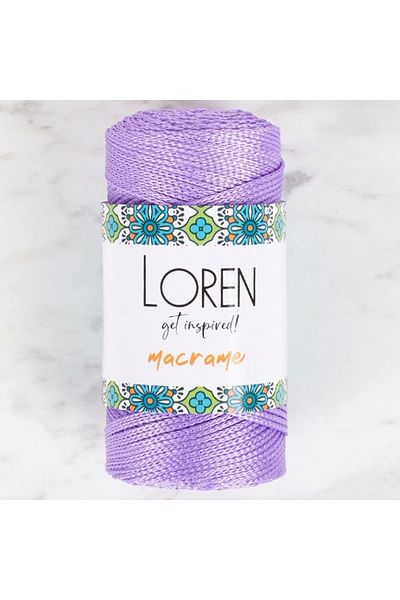 Nur E Ticaret Loren Macrame Lilac Hand Knitting Lanyard - Rm 0130 - 34336