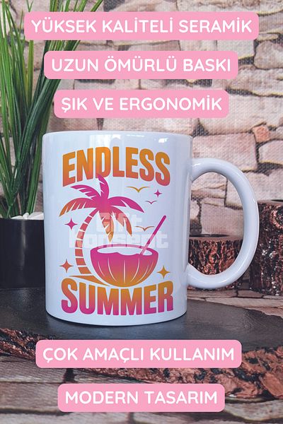 giftkonsept Endless Summer Printed Gift Mug