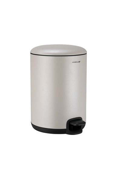 Raki Pedal bin for bathroom 5 liters, 21xh31 cm, beige