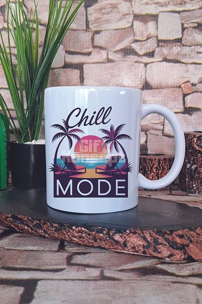 giftkonsept Chill Mode Printed Gift Mug