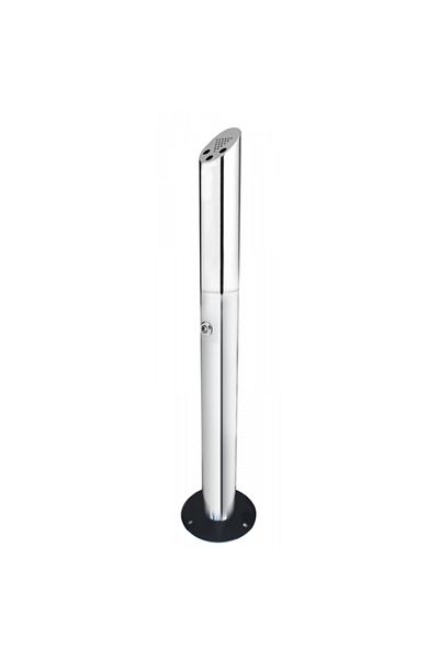 Raki Scrumiera crom exterioara 17xh92cm