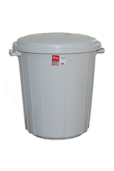 Raki ICIKALA waste bin 50lt gray