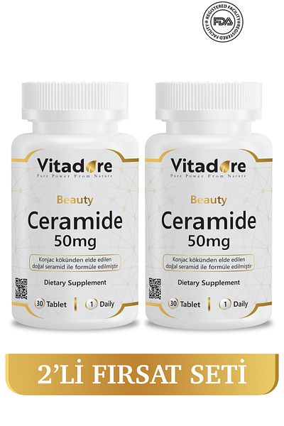 Vitadore Beauty Ceramide 60 Tablets Advantageous Pack of 2