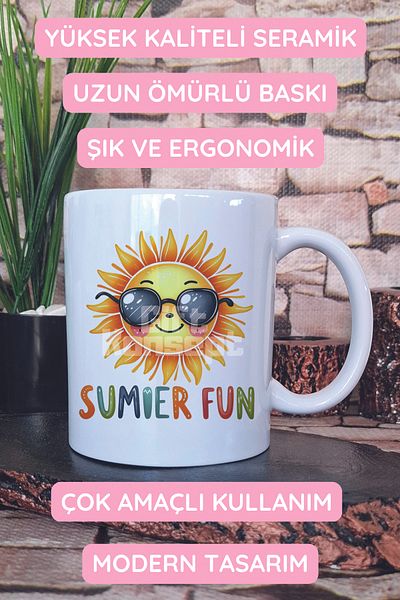 giftkonsept Summer Fun Printed Gift Mug