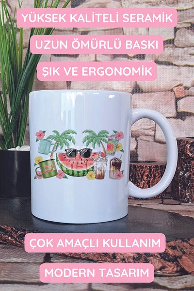 giftkonsept Sweet Summer Watermelon Printed Gift Mug