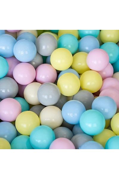 SOLLUXE Set 100 bile colorate pentru piscina, spatiu de joaca interior/exterior, cort sau tarc pentru copii,
