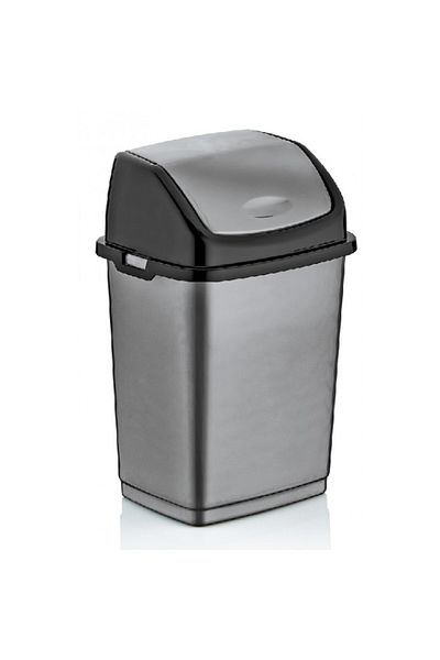 Raki Trash can with hinged lid RAKI FANTASY 50lt, 33x43.5xh71cm