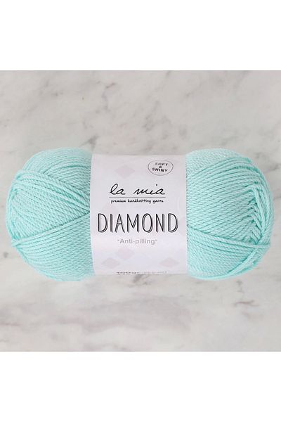 Gökler E Ticaret La Mia Diamond Water Green Hand Knitting Lanyard - L166 - 33739