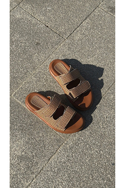 MİLAYA SHOES Rona Summer Women's Slippers