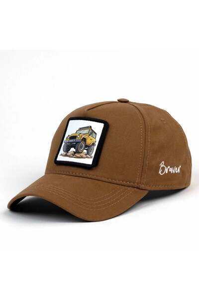 Braver Collection Braver Camel Suv Patch Şapka